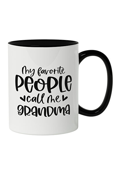 StoryGift Romania Cana Cu Text Negru In Engleza My Favorite People Call Me Gr...