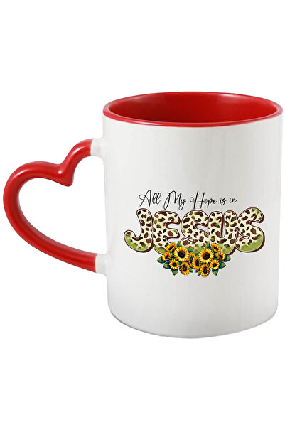 StoryGift Romania Cana cu mesajul "All my hope is in Jesus", religie, ilustra...