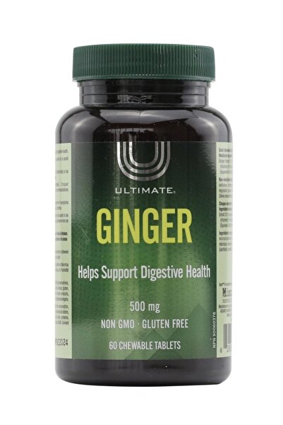 ULTIMATE Ginger 60 Chewable Tablets