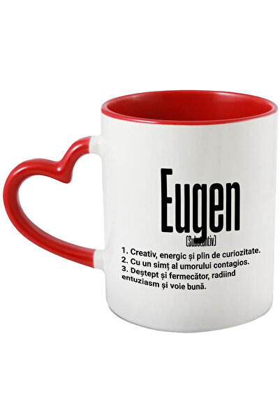 StoryGift Romania Cana Cu Numele Eugen, Cu Mesaj Motivational, Creativ, Energ...