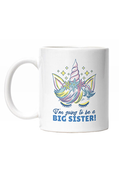 StoryGift Romania Cana Cu Mesaj In Engleza I'm Going To Be A Big Sister, Frun...