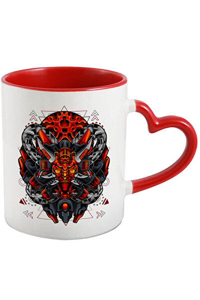 StoryGift Romania Cana Cu Masca Oni, Cyberpunk, Robot, Asiatic, Monstru, Mult...