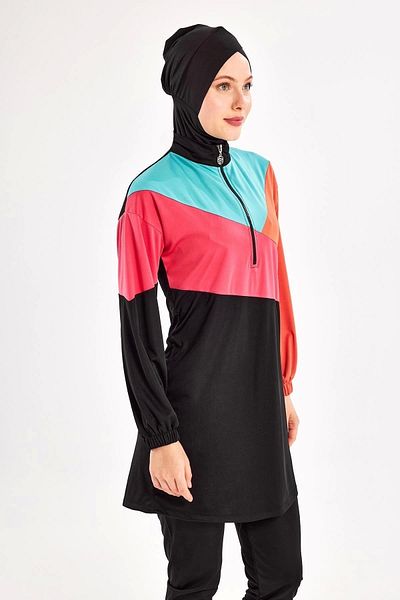 buHillco Rozamay Perla Long Sleeve Women's Hijab Swimsuit