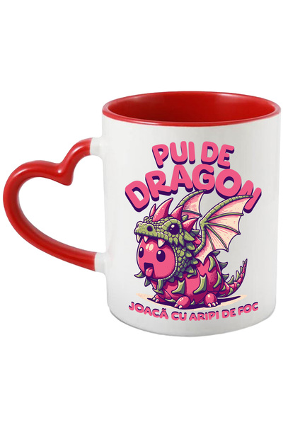 StoryGift Romania Cana joc video Pui de Dragon. Joaca cu Aripi de Foc, 330ml,...