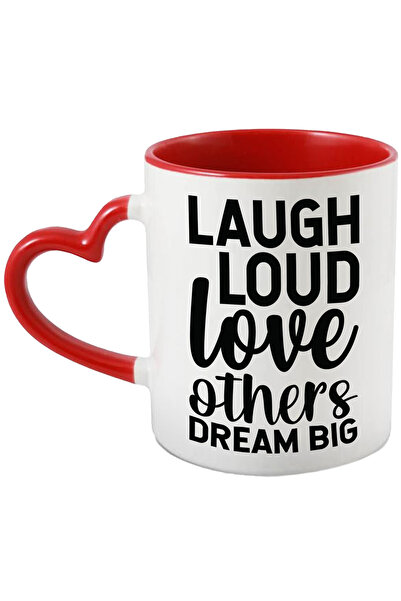 StoryGift Romania Cana cu mesaj care te indeamna sa razi tare, sa iubesti lum...