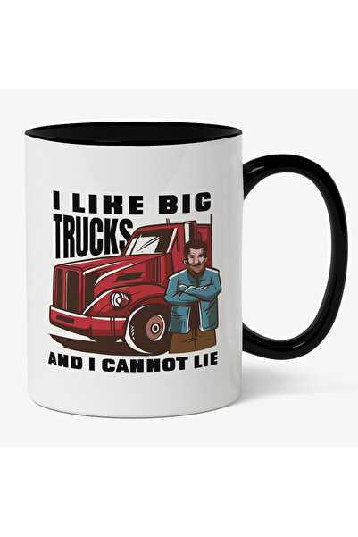 StoryGift Romania Cana Cu Text In Engleza I Like Big Trucks And I Cannot Lie,...