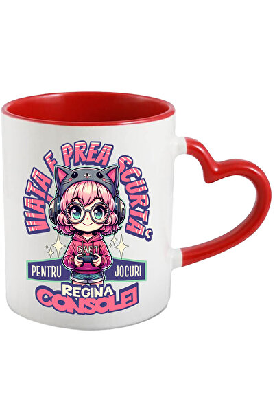 StoryGift Romania Cana fata gamer Viata e prea scurta pentru jocuri offline, ...