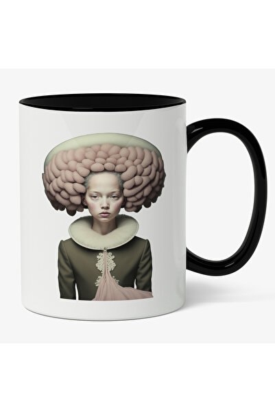 StoryGift Romania Cana Cu Portret Personaj Desene Animate Fata Cu Palarie Ina...