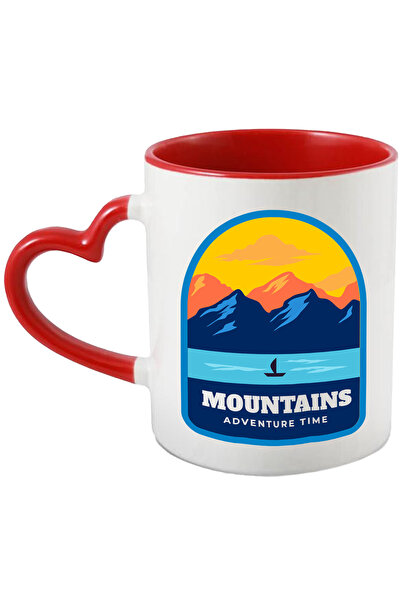 StoryGift Romania Cana Cu Mesaj In Engleza Mountains Adventure Time, Apus, La...