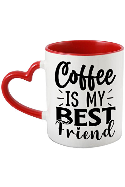 StoryGift Romania Cana cu mesajul "Coffee is my best friend" - cafeaua e cea ...