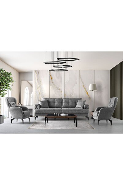 Doressa Evna Grey Koltuk Takımı