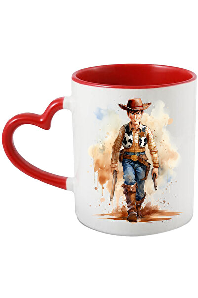 StoryGift Romania Cana Cu Toy Story, Woody, Serif, Pistoale, Nisip, Ploaie, P...