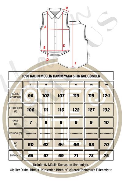 Heaven Ephesus Cămașă de damă - Cămașă Zero Col cu ​​guler dominator din muselină - 1090
