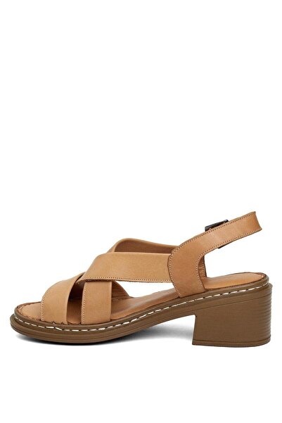Mammamia D25ys-2560 Kadın Deri Sandalet