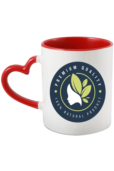 StoryGift Romania Cana Cu Mesaj In Engleza 100% Natural Product, Buline, Frun...