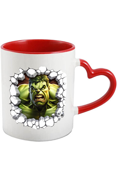 StoryGift Romania Cana Cu Portet Hulk care iese Din Zid, Marvel, DC, Superero...