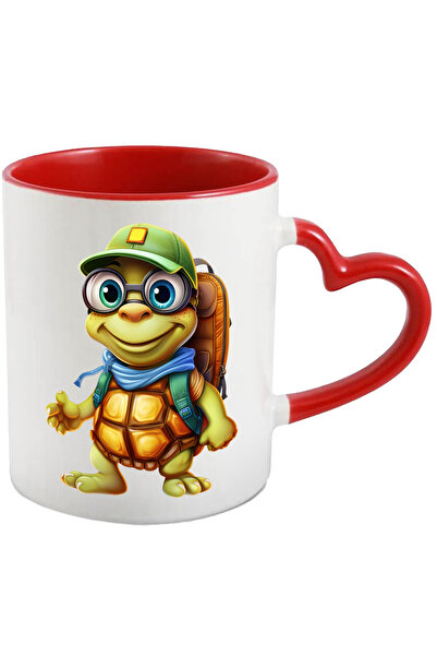 StoryGift Romania Cana cu o broasca testoasa exploratoare | ilustratie | oche...