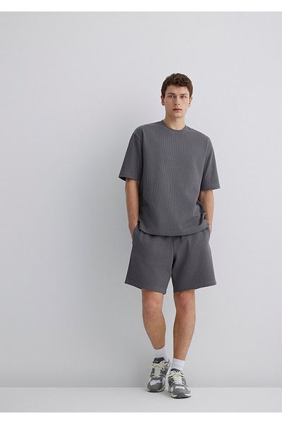 Mavi Anthracite Shorts 0410256-70096
