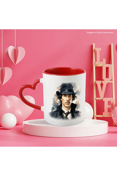 StoryGift Romania Sherlock Holmes Mug, Detective Series, British, Multicolor 330 ml, Wax, With ,STG.