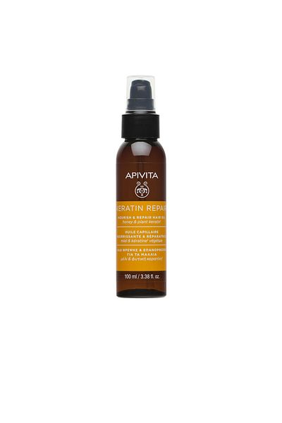 Apivita Nährendes Und Reparierendes Keratin-reparatur-haaröl Für Trockenes Und Strapaziertes Haar 1