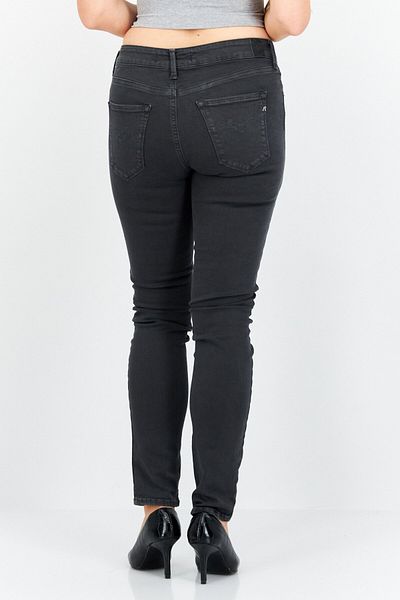 Replay Women New Luz Fit Solid Stretchable Jeans, Black