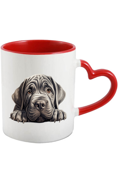 StoryGift Romania Cana cu un catel posomorat | ilustratie | cenusiu | pentru ...