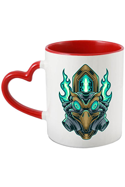 StoryGift Romania Cana Cu Pasare, Mecanic, Robot, Cyberpunk, SF, Flacara, Mul...