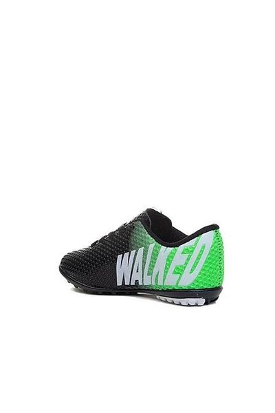 Walked 401 Black Get on the Field with Green Astroturf Field Shoes, You Set the Game's Rhythm!