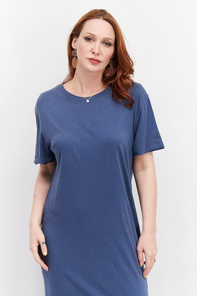 Replay Women Solid Maxi Casual Dress, Sage Blue