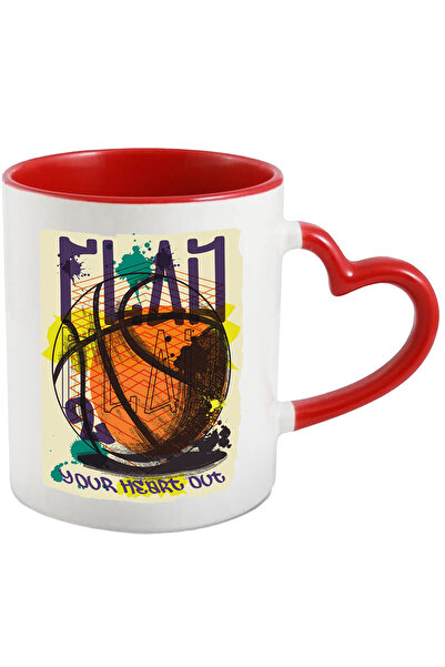 StoryGift Romania Cana Cu Mesaj In Engleza Play Your Heart Out, Baskeball, Mi...