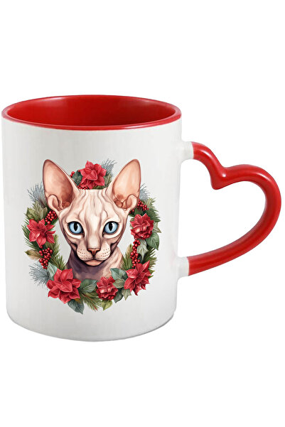 StoryGift Romania Cana cu o pisica Sfinx serioasa | ilustratie | coroana | va...