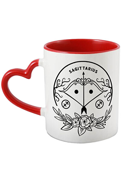 StoryGift Romania Cana cu zodia Sagetator, ilustratie, zodie, astrologie, sim...