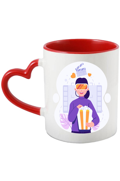 StoryGift Romania Cana Cu VR, Film, Cinematografie, Popcorn, Inimi, Multicolo...