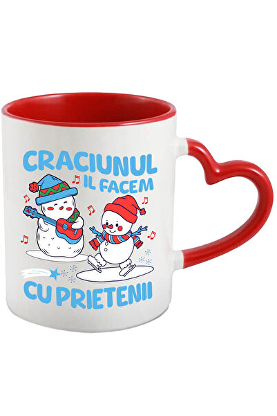 StoryGift Romania Cana cu Oamnei De Zapada Patinaj Si Cantaret La chitara Tex...