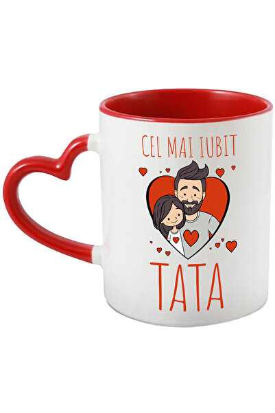 StoryGift Romania Cana cu Regele Leu Furios Cu Pui Coroana Regala Text Tata T...