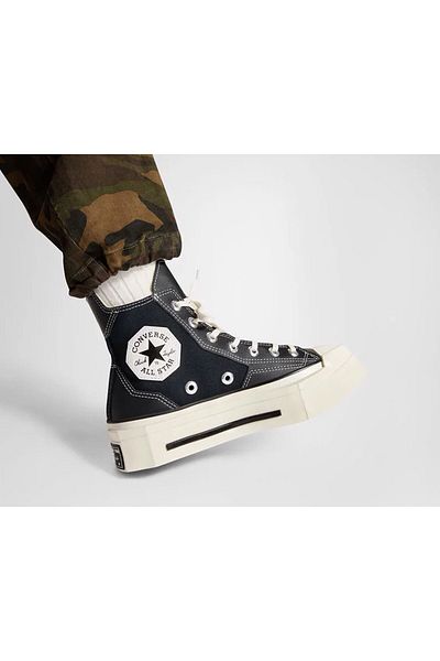 converse Chuck 70 De Luxe Squared Women's Casual Shoes A06435C Black