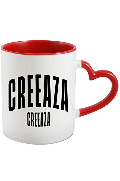 StoryGift Romania Cana Cuvantul Creeaza, Motivational, Self Help, Intelegere de Sine, Apreciere, S, Cu Maner Inim