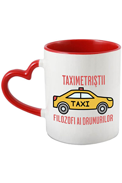 StoryGift Romania Cana Masina taxi text filozofi ai drumurilor, 330ml, Cerami...