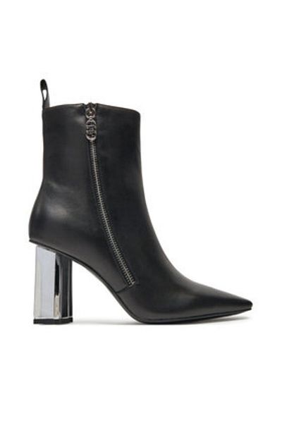 Karl Lagerfeld ghete de damă până la gleznă KL33964 negre