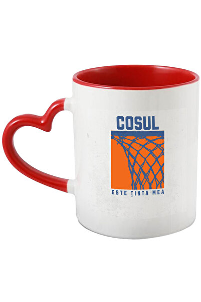 StoryGift Romania Cana Cos de baschetb4ALL jucator echipa sport , 330ml, Cera...