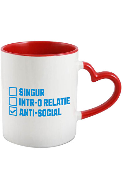 StoryGift Romania Cana cu Lista De Cerinte Text Singur Intr-o Relatie Anti-so...