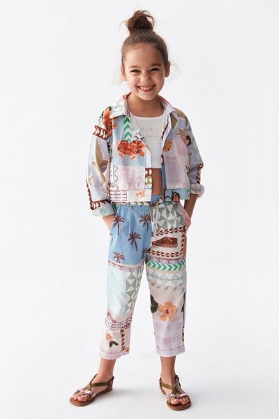 HAUSEkids 4-8 Years Peru Girl's Pants-Pink