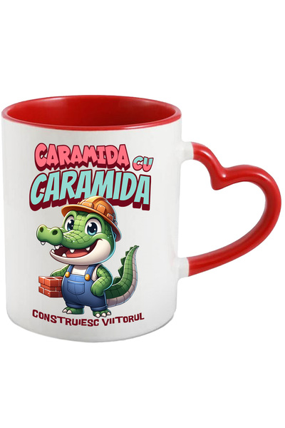 StoryGift Romania Cana Mesaj Caramida cu caramida, construiesc viitorul Croco...