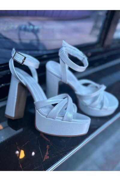Pine Cone Women's platform evening shoes