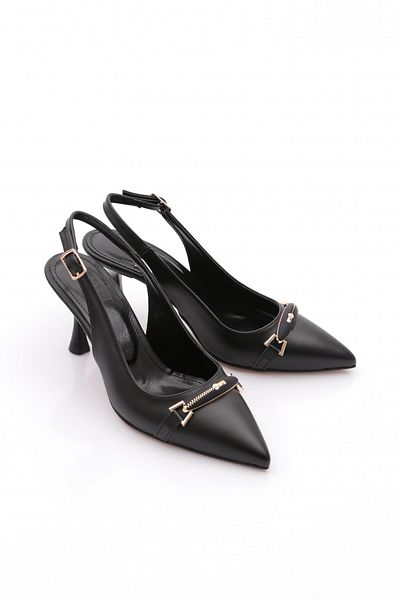 DGN Women's Buckle Heeled Shoes 367463539
