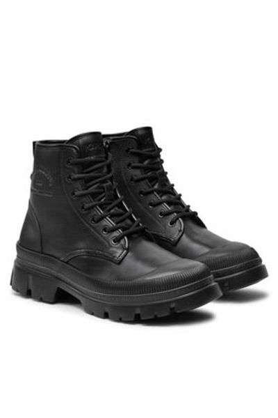 Karl Lagerfeld Men's Boots black KARL LAGERFELD-KL25264A 000 BLACK LTHR