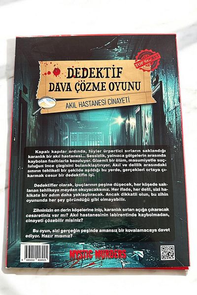TAKIŞTIR Detective Murder Solving Game -Mental Hospital Murder