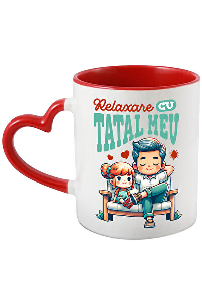 StoryGift Romania Cana cu tata Si Fiica Pe Banca Familie Relaxare Text Cu Tat...