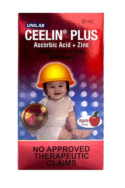 ceelin Ascorbic Acid + Zinc Oral Drops 30Ml
