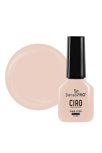 SensoPRO Milano Oja semipermanentă într-un singur pas, Colecția Ciao - Almond Silk 7ml
